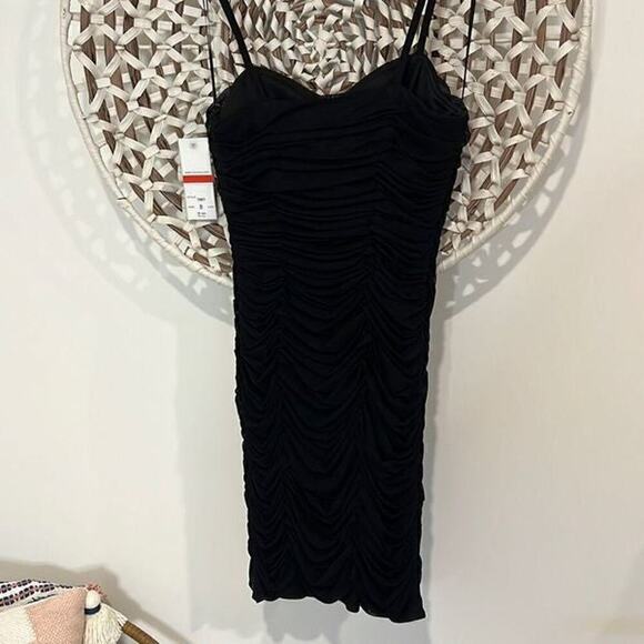 FAVIANA SHORT RUCHED JERSEY DRESS 7061 size 8 NWT - Picture 8 of 9